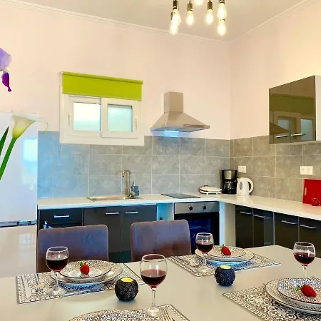 Nissaki Sunlight - New Above The Beach Holiday home Nisaki (Corfu)